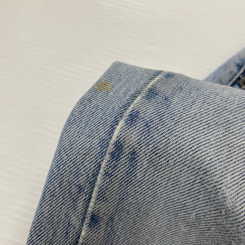【ジャンク品】【メンズ】 Levi's リーバイス 66後期 501 BUTTONFLY DENIM PANTS VINTAGE 501 ボタンフライ デニムパンツ ボトムス ジーンズ ヴィンテージ ボタン裏刻印6 黒カン 156-260316-ks-15-tei サイズ：W29L34 カラー：インディゴ 万代Net店