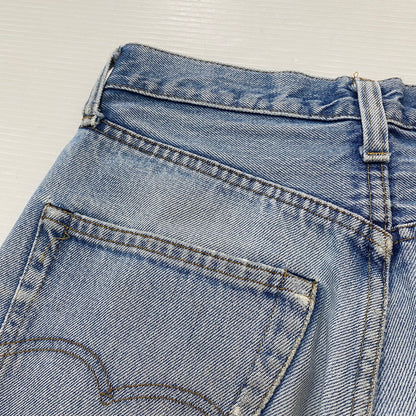 【ジャンク品】【メンズ】 Levi's リーバイス 66後期 501 BUTTONFLY DENIM PANTS VINTAGE 501 ボタンフライ デニムパンツ ボトムス ジーンズ ヴィンテージ ボタン裏刻印6 黒カン 156-260316-ks-15-tei サイズ：W29L34 カラー：インディゴ 万代Net店