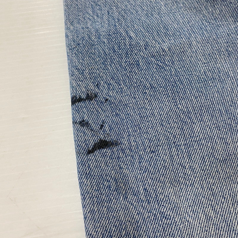 【ジャンク品】【メンズ】 Levi's リーバイス 66後期 501 BUTTONFLY DENIM PANTS VINTAGE 501 ボタンフライ デニムパンツ ボトムス ジーンズ ヴィンテージ ボタン裏刻印6 黒カン 156-260316-ks-15-tei サイズ：W29L34 カラー：インディゴ 万代Net店