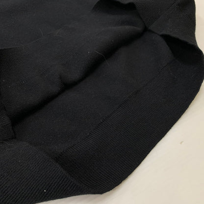 【中古品】【メンズ】 WIND AND SEA ウィンダンシー HALF ZIP COTTON CASHMERE KNIT WDS-O-ESCC-25-Q1-KN-01 ハーフジップ コットンカシミヤニット トップス 142-260321-ko-01-fuz サイズ：L カラー：ブラック 万代Net店