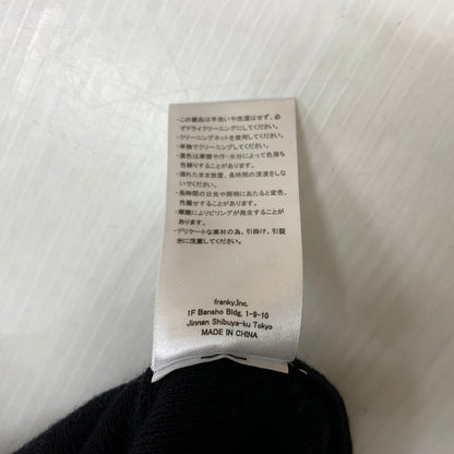 【中古品】【メンズ】 WIND AND SEA ウィンダンシー HALF ZIP COTTON CASHMERE KNIT WDS-O-ESCC-25-Q1-KN-01 ハーフジップ コットンカシミヤニット トップス 142-260321-ko-01-fuz サイズ：L カラー：ブラック 万代Net店