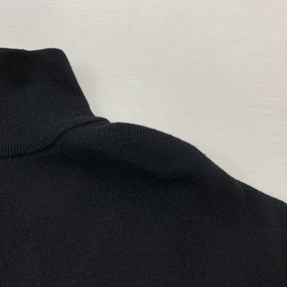 【中古品】【メンズ】 WIND AND SEA ウィンダンシー HALF ZIP COTTON CASHMERE KNIT WDS-O-ESCC-25-Q1-KN-01 ハーフジップ コットンカシミヤニット トップス 142-260321-ko-01-fuz サイズ：L カラー：ブラック 万代Net店
