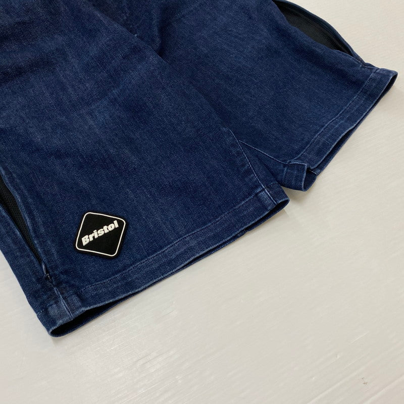 【中古品】【メンズ】 F.C.R.B. エフシーレアルブリストル DENIM VENTILATION SHORTS FCRB-170038 デニム ベンチレーション ショーツ ボトムス ハーフパンツ 153-260716-ss-09-tei サイズ：S カラー：インディゴ 万代Net店