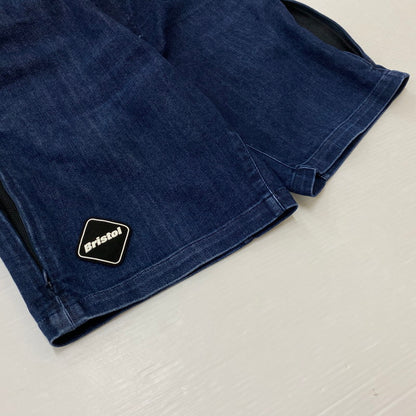 【中古品】【メンズ】 F.C.R.B. エフシーレアルブリストル DENIM VENTILATION SHORTS FCRB-170038 デニム ベンチレーション ショーツ ボトムス ハーフパンツ 153-260716-ss-09-tei サイズ：S カラー：インディゴ 万代Net店