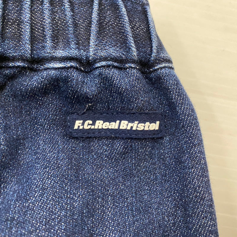 【中古品】【メンズ】 F.C.R.B. エフシーレアルブリストル DENIM VENTILATION SHORTS FCRB-170038 デニム ベンチレーション ショーツ ボトムス ハーフパンツ 153-260716-ss-09-tei サイズ：S カラー：インディゴ 万代Net店