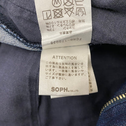 【中古品】【メンズ】 F.C.R.B. エフシーレアルブリストル DENIM VENTILATION SHORTS FCRB-170038 デニム ベンチレーション ショーツ ボトムス ハーフパンツ 153-260716-ss-09-tei サイズ：S カラー：インディゴ 万代Net店