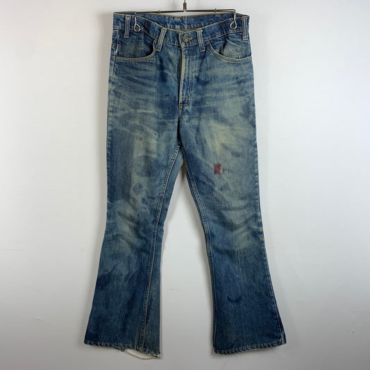 【現状渡し品】【メンズ】 Levi's リーバイス 70's 646 42TALON DENIM PANT VINTAGE 42タロン 70年代 デニムパンツ ボトムス ジーンズ ベルボトム ビンテージ 156-260315-ko-24-tei サイズ：不明 カラー：インディゴ 万代Net店