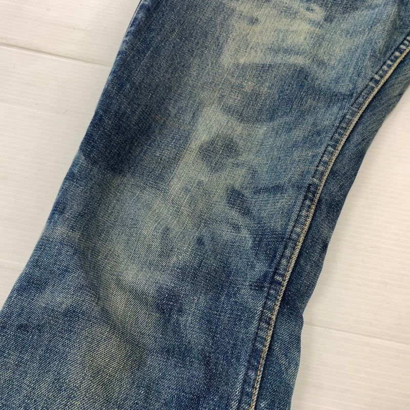 【現状渡し品】【メンズ】 Levi's リーバイス 70's 646 42TALON DENIM PANT VINTAGE 42タロン 70年代 デニムパンツ ボトムス ジーンズ ベルボトム ビンテージ 156-260315-ko-24-tei サイズ：不明 カラー：インディゴ 万代Net店