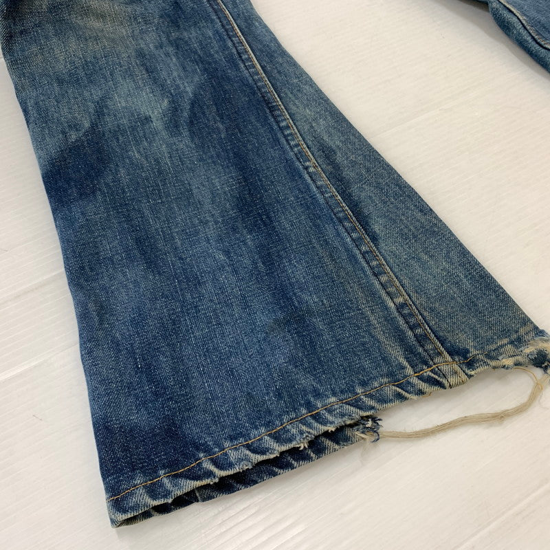 【現状渡し品】【メンズ】 Levi's リーバイス 70's 646 42TALON DENIM PANT VINTAGE 42タロン 70年代 デニムパンツ ボトムス ジーンズ ベルボトム ビンテージ 156-260315-ko-24-tei サイズ：不明 カラー：インディゴ 万代Net店