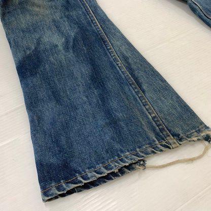 【現状渡し品】【メンズ】 Levi's リーバイス 70's 646 42TALON DENIM PANT VINTAGE 42タロン 70年代 デニムパンツ ボトムス ジーンズ ベルボトム ビンテージ 156-260315-ko-24-tei サイズ：不明 カラー：インディゴ 万代Net店
