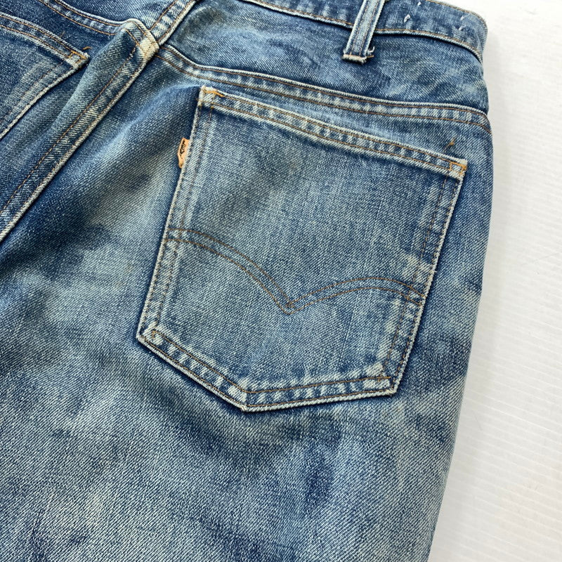 【現状渡し品】【メンズ】 Levi's リーバイス 70's 646 42TALON DENIM PANT VINTAGE 42タロン 70年代 デニムパンツ ボトムス ジーンズ ベルボトム ビンテージ 156-260315-ko-24-tei サイズ：不明 カラー：インディゴ 万代Net店