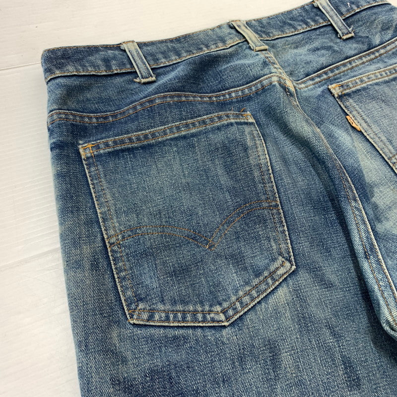 【現状渡し品】【メンズ】 Levi's リーバイス 70's 646 42TALON DENIM PANT VINTAGE 42タロン 70年代 デニムパンツ ボトムス ジーンズ ベルボトム ビンテージ 156-260315-ko-24-tei サイズ：不明 カラー：インディゴ 万代Net店