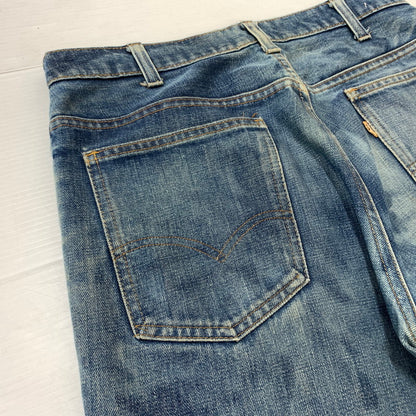 【現状渡し品】【メンズ】 Levi's リーバイス 70's 646 42TALON DENIM PANT VINTAGE 42タロン 70年代 デニムパンツ ボトムス ジーンズ ベルボトム ビンテージ 156-260315-ko-24-tei サイズ：不明 カラー：インディゴ 万代Net店