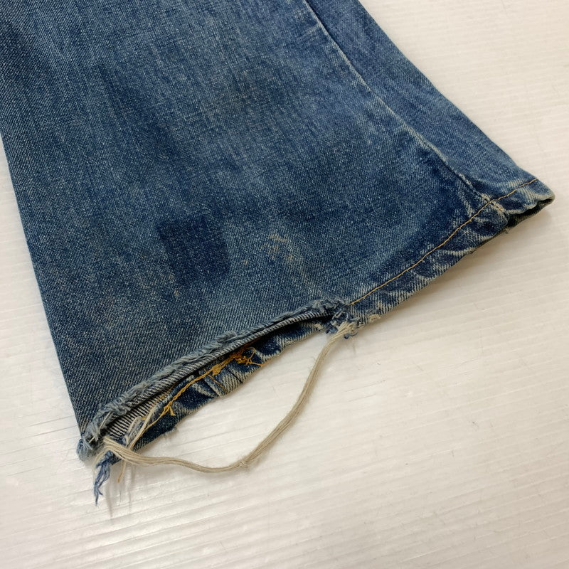 【現状渡し品】【メンズ】 Levi's リーバイス 70's 646 42TALON DENIM PANT VINTAGE 42タロン 70年代 デニムパンツ ボトムス ジーンズ ベルボトム ビンテージ 156-260315-ko-24-tei サイズ：不明 カラー：インディゴ 万代Net店