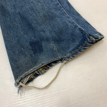 【現状渡し品】【メンズ】 Levi's リーバイス 70's 646 42TALON DENIM PANT VINTAGE 42タロン 70年代 デニムパンツ ボトムス ジーンズ ベルボトム ビンテージ 156-260315-ko-24-tei サイズ：不明 カラー：インディゴ 万代Net店