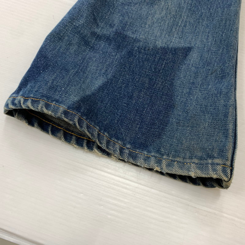 【現状渡し品】【メンズ】 Levi's リーバイス 70's 646 42TALON DENIM PANT VINTAGE 42タロン 70年代 デニムパンツ ボトムス ジーンズ ベルボトム ビンテージ 156-260315-ko-24-tei サイズ：不明 カラー：インディゴ 万代Net店