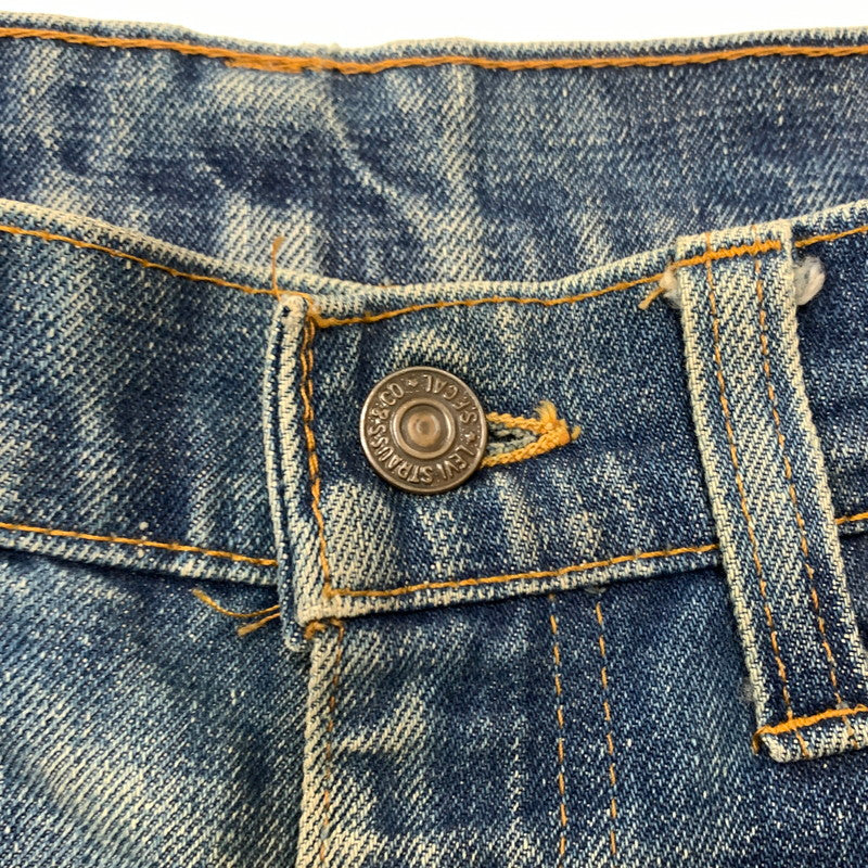 【現状渡し品】【メンズ】 Levi's リーバイス 70's 646 42TALON DENIM PANT VINTAGE 42タロン 70年代 デニムパンツ ボトムス ジーンズ ベルボトム ビンテージ 156-260315-ko-24-tei サイズ：不明 カラー：インディゴ 万代Net店