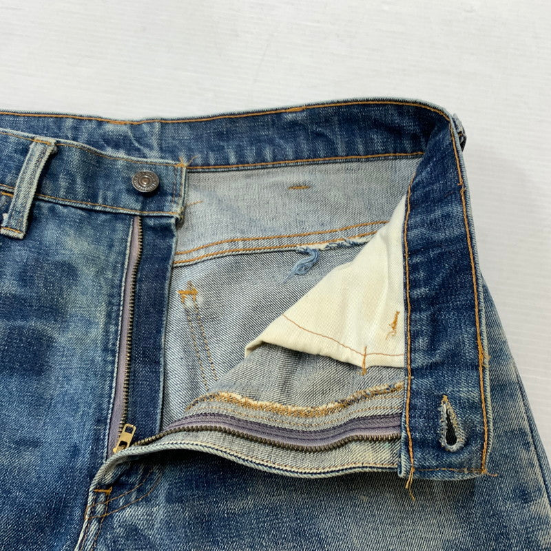 【現状渡し品】【メンズ】 Levi's リーバイス 70's 646 42TALON DENIM PANT VINTAGE 42タロン 70年代 デニムパンツ ボトムス ジーンズ ベルボトム ビンテージ 156-260315-ko-24-tei サイズ：不明 カラー：インディゴ 万代Net店