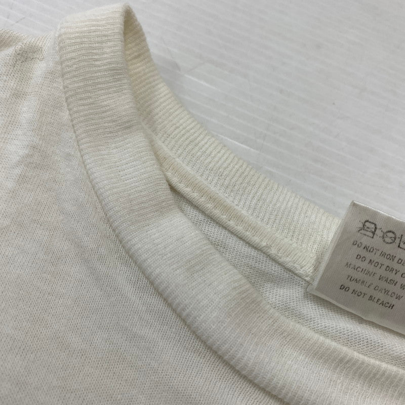 【中古品】【メンズ】 UNKNOWN 90's THE DEVIL MADE ME DO IT TEE 90年代 デビル メイド Tシャツ トップス 半袖 145-260315-ko-28-tei サイズ：L カラー：ホワイト 万代Net店