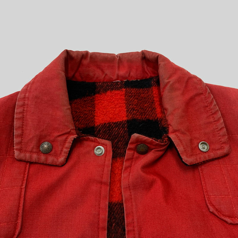 【現状渡し品】【メンズ】 HYDRO DUCK ハイドロダック REVERSIBLE JACKET VINTAGE リバーシブルジャケット アウター ビンテージ 145-260315-ko-09-tei サイズ：不明 カラー：レッド 万代Net店