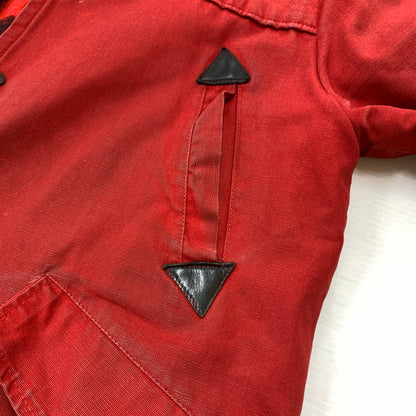 【現状渡し品】【メンズ】 HYDRO DUCK ハイドロダック REVERSIBLE JACKET VINTAGE リバーシブルジャケット アウター ビンテージ 145-260315-ko-09-tei サイズ：不明 カラー：レッド 万代Net店