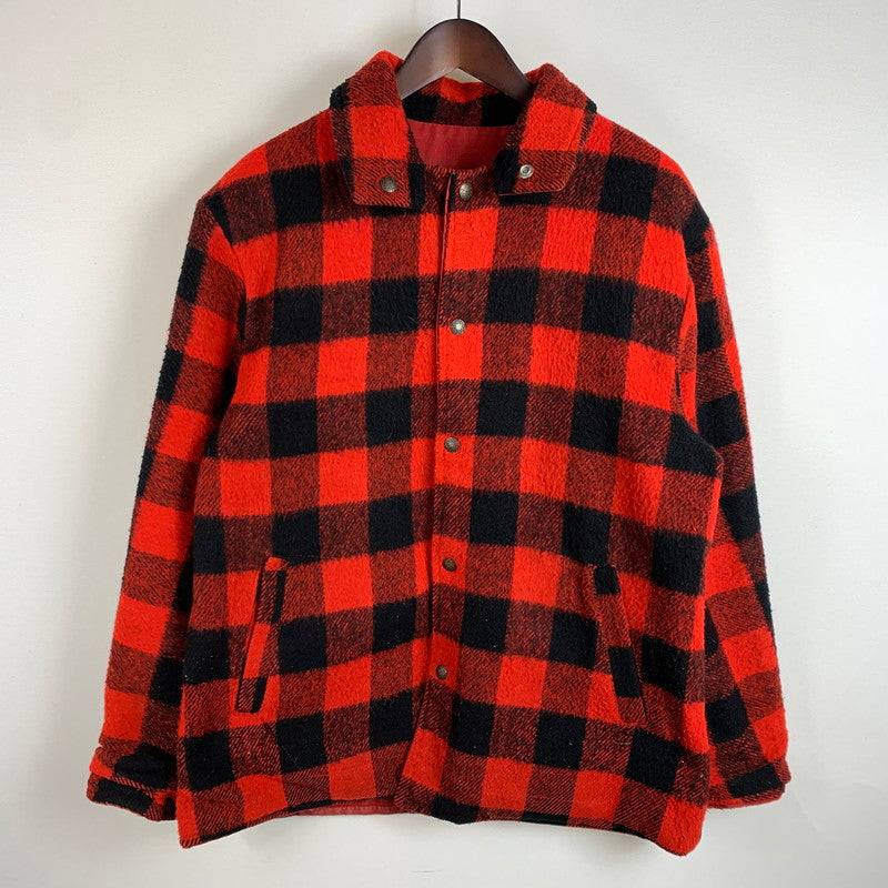 【現状渡し品】【メンズ】 HYDRO DUCK ハイドロダック REVERSIBLE JACKET VINTAGE リバーシブルジャケット アウター ビンテージ 145-260315-ko-09-tei サイズ：不明 カラー：レッド 万代Net店