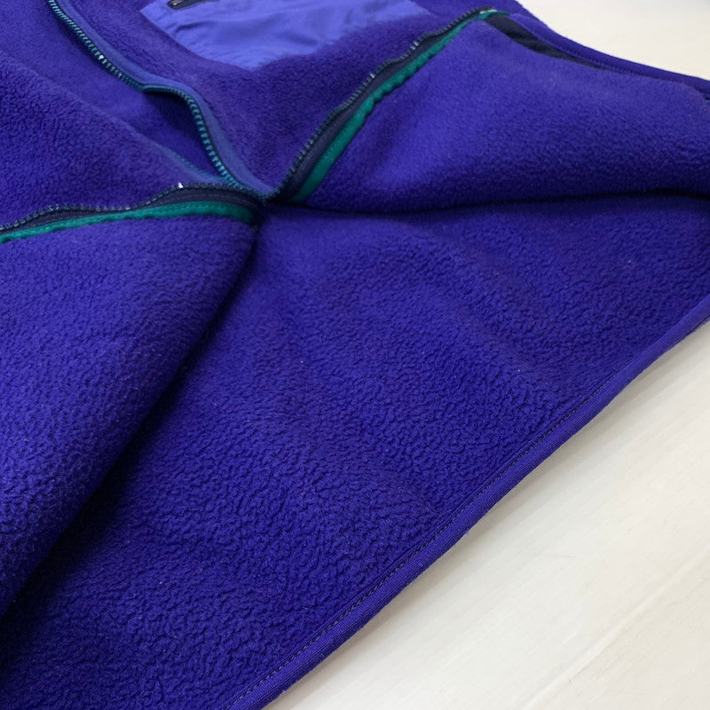 【中古品】【メンズ】 patagonia パタゴニア 80's-90's FLEECE JACKET MADE IN USA VINTAGE 80-90年代 フリース ジャケット アウター USA製 ビンテージ 144-260315-ko-04-fuz サイズ：M カラー：ブルー 万代Net店