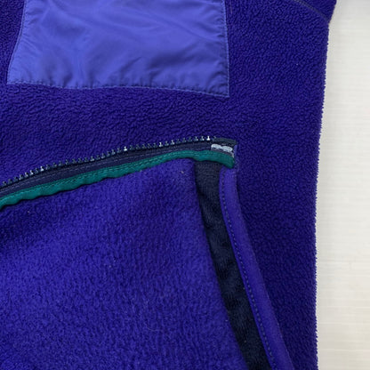 【中古品】【メンズ】 patagonia パタゴニア 80's-90's FLEECE JACKET MADE IN USA VINTAGE 80-90年代 フリース ジャケット アウター USA製 ビンテージ 144-260315-ko-04-fuz サイズ：M カラー：ブルー 万代Net店