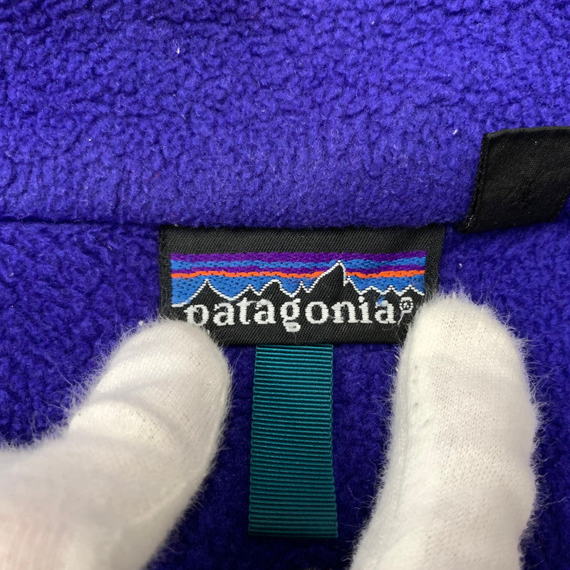 【中古品】【メンズ】 patagonia パタゴニア 80's-90's FLEECE JACKET MADE IN USA VINTAGE 80-90年代 フリース ジャケット アウター USA製 ビンテージ 144-260315-ko-04-fuz サイズ：M カラー：ブルー 万代Net店