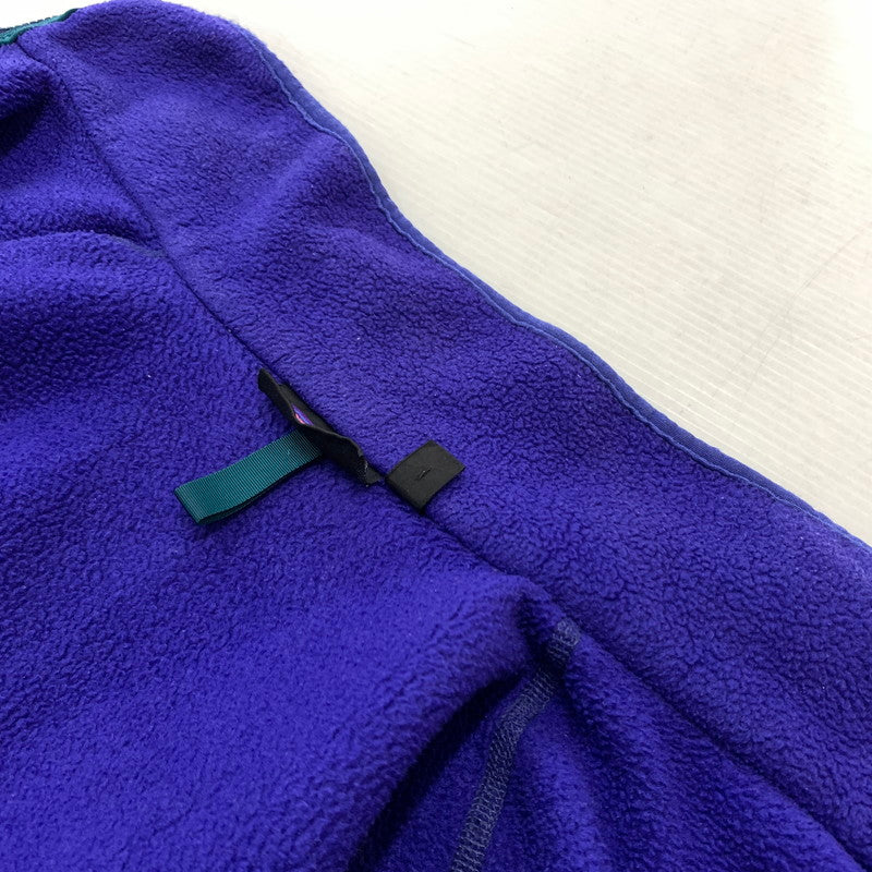 【中古品】【メンズ】 patagonia パタゴニア 80's-90's FLEECE JACKET MADE IN USA VINTAGE 80-90年代 フリース ジャケット アウター USA製 ビンテージ 144-260315-ko-04-fuz サイズ：M カラー：ブルー 万代Net店