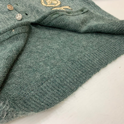 【現状渡し品】【メンズ】 MILLER ミラー MOHAIR CARDIGAN VINTAGE モヘアカーディガン トップス ニット ビンテージ 145-260313-ko-07-tei サイズ：L カラー：グリーン系 万代Net店