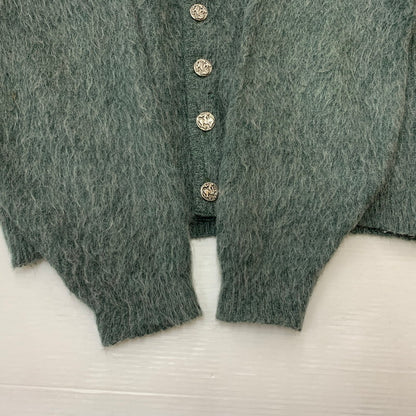 【現状渡し品】【メンズ】 MILLER ミラー MOHAIR CARDIGAN VINTAGE モヘアカーディガン トップス ニット ビンテージ 145-260313-ko-07-tei サイズ：L カラー：グリーン系 万代Net店