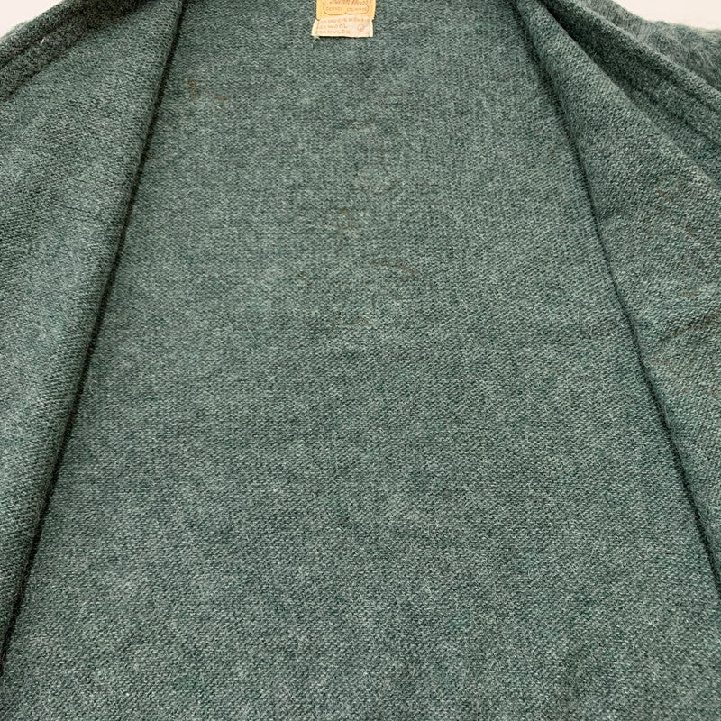 【現状渡し品】【メンズ】 MILLER ミラー MOHAIR CARDIGAN VINTAGE モヘアカーディガン トップス ニット ビンテージ 145-260313-ko-07-tei サイズ：L カラー：グリーン系 万代Net店