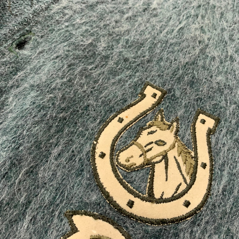 【現状渡し品】【メンズ】 MILLER ミラー MOHAIR CARDIGAN VINTAGE モヘアカーディガン トップス ニット ビンテージ 145-260313-ko-07-tei サイズ：L カラー：グリーン系 万代Net店