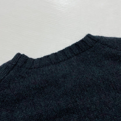 【現状渡し品】【メンズ】 Brooks Brothers ブルックスブラザーズ 70's WOOL KNIT SWEATER MADE IN SCOTLAND VINTAGE 70年代 ウール ニットセーター 長袖 トップス スコットランド製 黒タグ 145-260317-yo-07-tei サイズ：42 カラー：ダークグリーン 万代Net店
