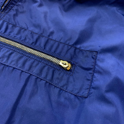 【現状渡し品】【メンズ】 SUN VALLEY サンバレー NYLON ANORAK JACKET VINTAGE ナイロンアノラック ジャケット ライトアウター ビンテージ 菱形タロン 145-260321-ko-02-tei サイズ：不明 カラー：ブルー系 万代Net店