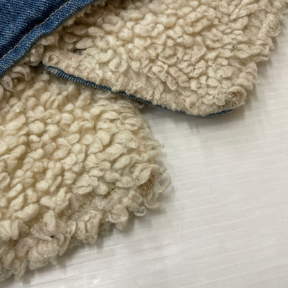 【中古品】【メンズ】 Lee リー 70~80's STORM RIDER DENIM BOA VEST 222-0449 VINTAGE 70^80年代 ストームライダー デニム ボア ベスト ライトアウター ヴィンテージ 145-260317-yo-17-tei サイズ：MR カラー：インディゴ 万代Net店
