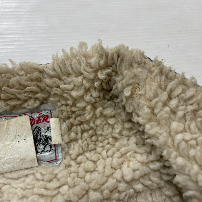 【中古品】【メンズ】 Lee リー 70~80's STORM RIDER DENIM BOA VEST 222-0449 VINTAGE 70^80年代 ストームライダー デニム ボア ベスト ライトアウター ヴィンテージ 145-260317-yo-17-tei サイズ：MR カラー：インディゴ 万代Net店