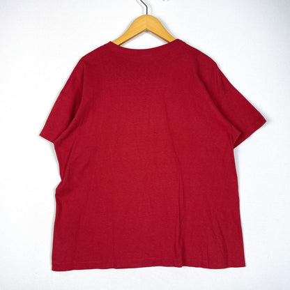 【中古品】【メンズ】 Champion チャンピオン 80's S/S COTTON TEE VINTAGE 80年代 ショートスリーブ コットン Tシャツ 半袖 トップス バータグ ヴィンテージ 145-260317-yo-01-tei サイズ：XL カラー：レッド 万代Net店