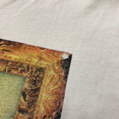 【現状渡し品】【メンズ】 ONEITA オニータ 90's THE ART OF CONNECTION USROBOTICS TEE 90年代 アート オブ コネクション Tシャツ トップス モナリザ パロディプリント 145-260315-ko-16-tei サイズ：XL カラー：ホワイト 万代Net店