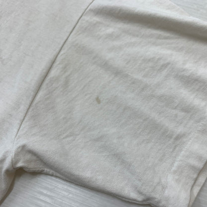【現状渡し品】【メンズ】 ONEITA オニータ 90's THE ART OF CONNECTION USROBOTICS TEE 90年代 アート オブ コネクション Tシャツ トップス モナリザ パロディプリント 145-260315-ko-16-tei サイズ：XL カラー：ホワイト 万代Net店
