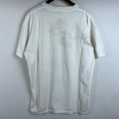 【現状渡し品】【メンズ】 ONEITA オニータ 90's THE ART OF CONNECTION USROBOTICS TEE 90年代 アート オブ コネクション Tシャツ トップス モナリザ パロディプリント 145-260315-ko-16-tei サイズ：XL カラー：ホワイト 万代Net店