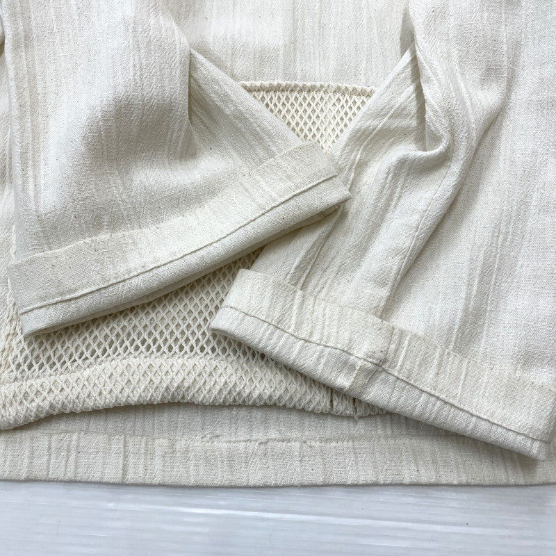 【中古品】【メンズ】 LEW MAGRAM ルーマグラム 70's MESH SMOCK PARKA VINTAGE 70年代 メッシュ スモック パーカー ライトアウター ヴィンテージ 145-260317-yo-08-tei サイズ：XL カラー：ホワイト/アイボリー系 万代Net店