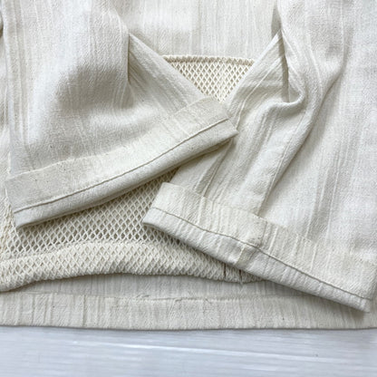【中古品】【メンズ】 LEW MAGRAM ルーマグラム 70's MESH SMOCK PARKA VINTAGE 70年代 メッシュ スモック パーカー ライトアウター ヴィンテージ 145-260317-yo-08-tei サイズ：XL カラー：ホワイト/アイボリー系 万代Net店