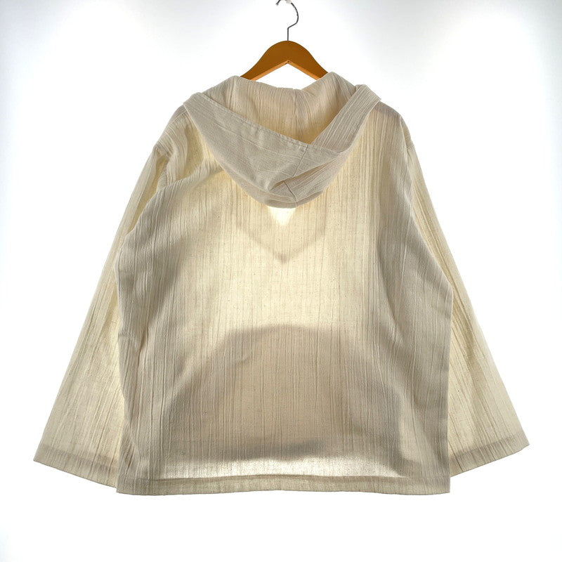 【中古品】【メンズ】 LEW MAGRAM ルーマグラム 70's MESH SMOCK PARKA VINTAGE 70年代 メッシュ スモック パーカー ライトアウター ヴィンテージ 145-260317-yo-08-tei サイズ：XL カラー：ホワイト/アイボリー系 万代Net店