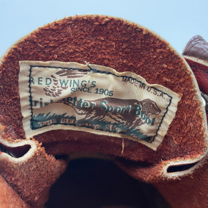 【現状渡し品】【メンズ】 RED WING レッドウィング 90's 四角犬タグ IRISH SETTER 6-INCH CLASSIC MOC 8875 90年代 アイリッシュセッター 6インチ クラシック モック ブーツ 靴 シューズ 164-260316-yo-07-tei サイズ：26cm カラー：ブラウン 万代Net店
