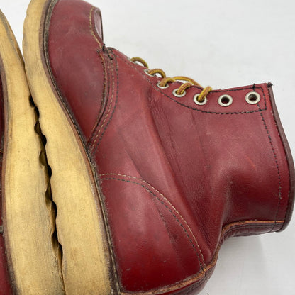 【現状渡し品】【メンズ】 RED WING レッドウィング 90's 四角犬タグ IRISH SETTER 6-INCH CLASSIC MOC 8875 90年代 アイリッシュセッター 6インチ クラシック モック ブーツ 靴 シューズ 164-260316-yo-07-tei サイズ：26cm カラー：ブラウン 万代Net店