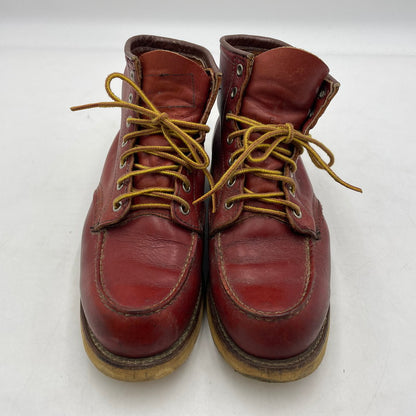【現状渡し品】【メンズ】 RED WING レッドウィング 90's 四角犬タグ IRISH SETTER 6-INCH CLASSIC MOC 8875 90年代 アイリッシュセッター 6インチ クラシック モック ブーツ 靴 シューズ 164-260316-yo-07-tei サイズ：26cm カラー：ブラウン 万代Net店
