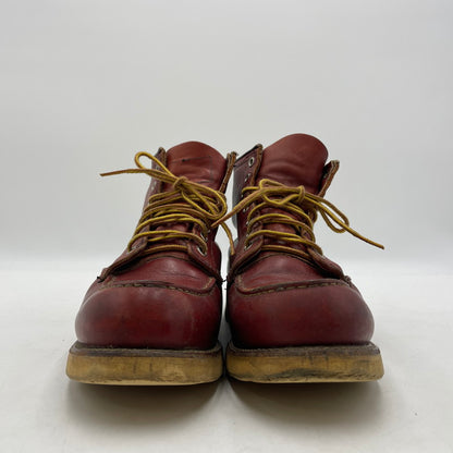【現状渡し品】【メンズ】 RED WING レッドウィング 90's 四角犬タグ IRISH SETTER 6-INCH CLASSIC MOC 8875 90年代 アイリッシュセッター 6インチ クラシック モック ブーツ 靴 シューズ 164-260316-yo-07-tei サイズ：26cm カラー：ブラウン 万代Net店