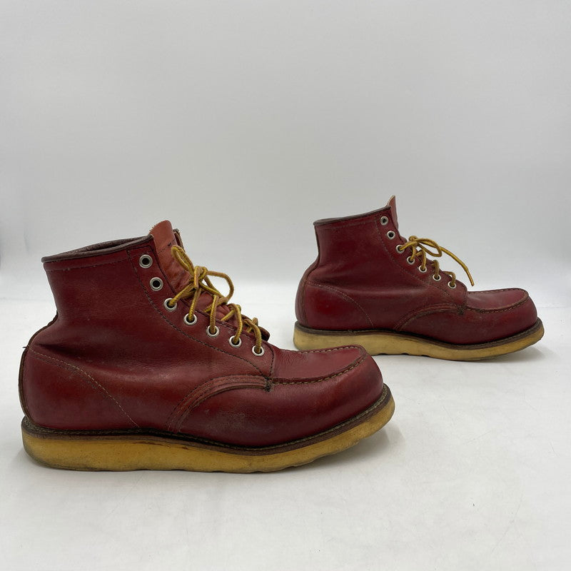 【現状渡し品】【メンズ】 RED WING レッドウィング 90's 四角犬タグ IRISH SETTER 6-INCH CLASSIC MOC 8875 90年代 アイリッシュセッター 6インチ クラシック モック ブーツ 靴 シューズ 164-260316-yo-07-tei サイズ：26cm カラー：ブラウン 万代Net店